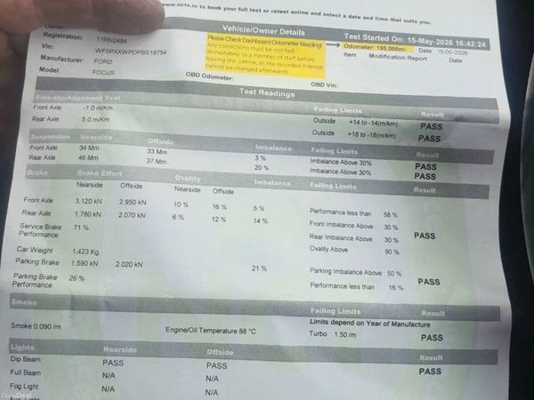 Ford Focus Hatchback, Diesel, 2011, Silver