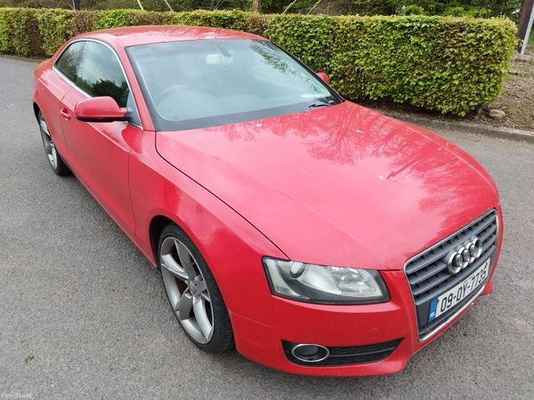 Audi A5 Coupe, Diesel, 2009, Red