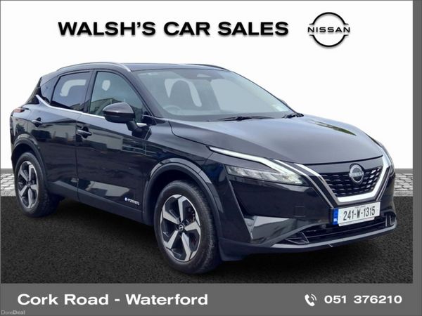 Nissan Qashqai MPV, Petrol Hybrid, 2024, Black