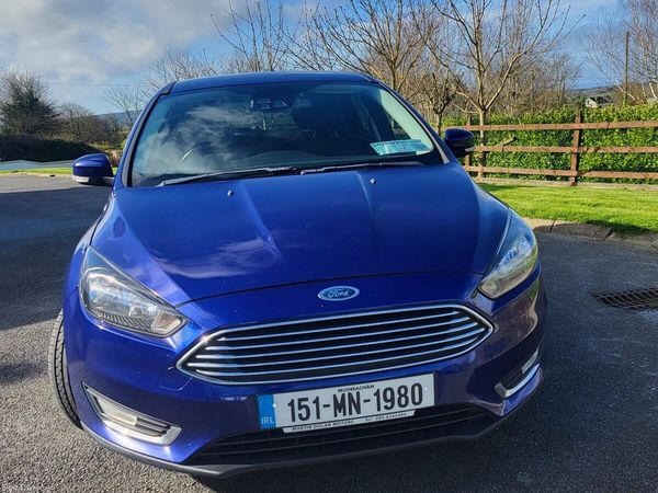 Ford Focus Hatchback, Diesel, 2015, Blue