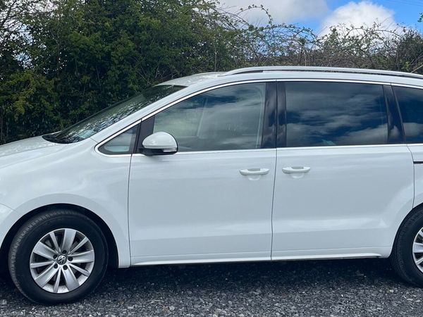 Volkswagen Sharan MPV, Diesel, 2018, White