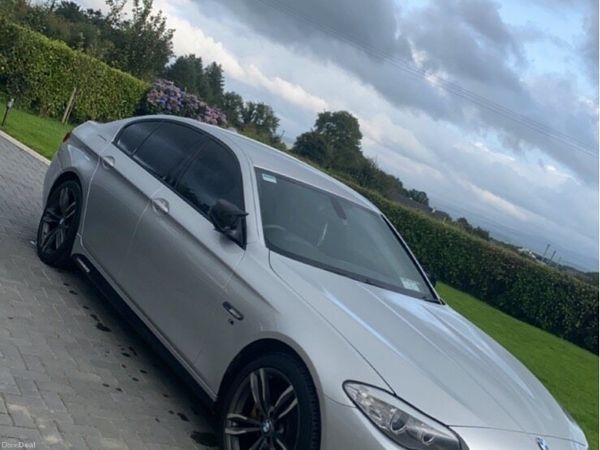 BMW 5-Series Saloon, Diesel, 2012, Silver