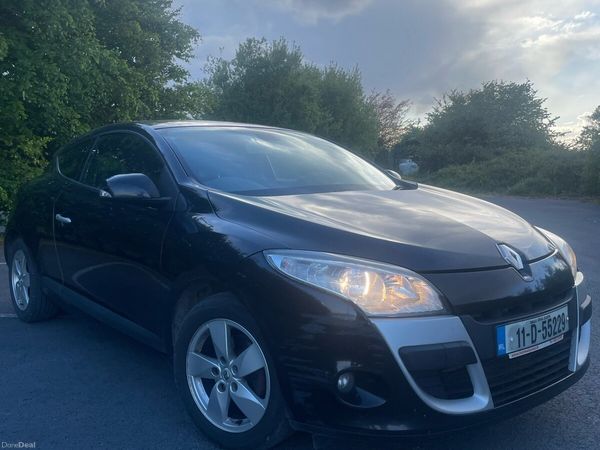 Renault Megane Coupe, Diesel, 2011, Black