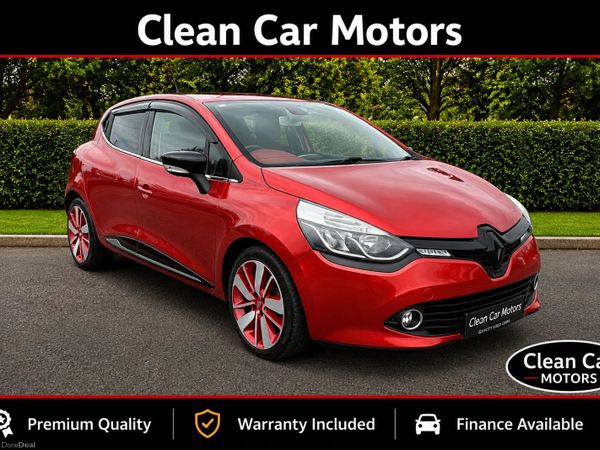 Renault Clio Hatchback, Petrol, 2016, Red