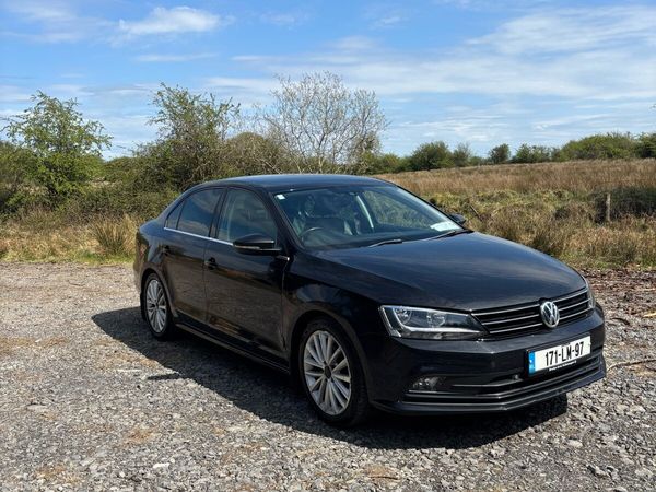Volkswagen Jetta Saloon, Diesel, 2017, Black