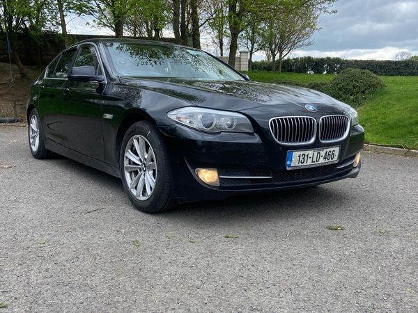BMW 5-Series Saloon, Diesel, 2013, Black