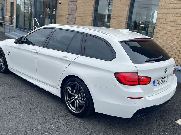 BMW 5-Series Estate, Diesel, 2013, White
