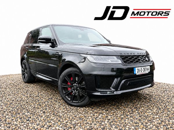 Land Rover Range Rover Sport SUV, Petrol Plug-in Hybrid, 2021, Black