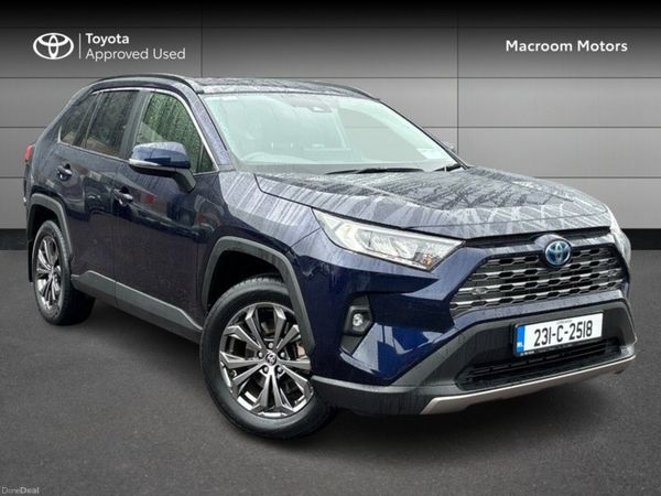 Toyota RAV4 SUV, Petrol Hybrid, 2023, Blue