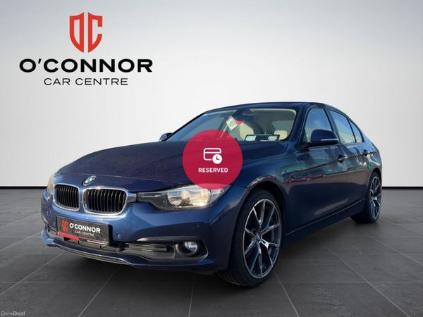BMW 3-Series Saloon, Diesel, 2017, Blue