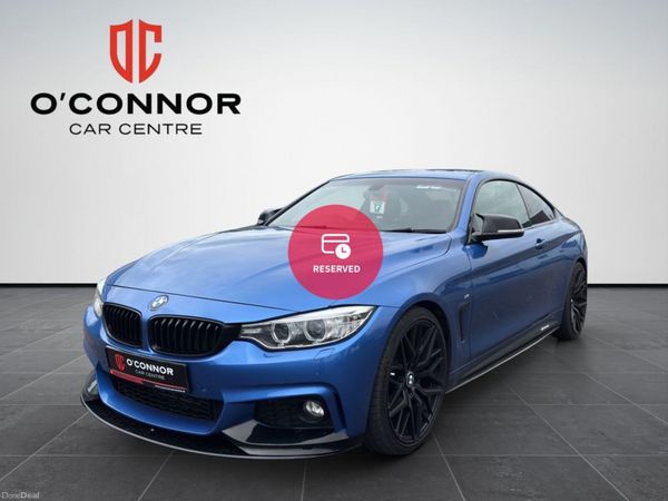 BMW 4-Series Coupe, Diesel, 2017, Blue