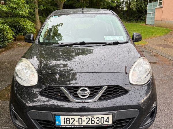 Nissan March Hatchback, Petrol, 2018, Black