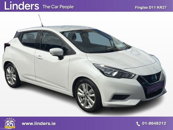 Nissan Micra Hatchback, Petrol, 2021, White