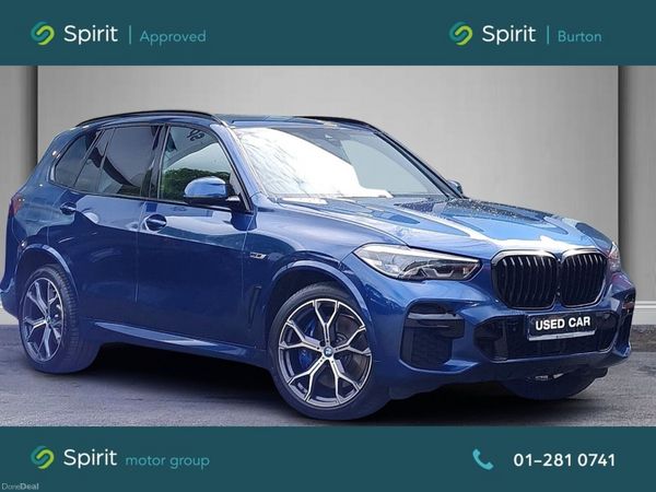 BMW X5 SUV, Petrol Hybrid, 2022, Blue