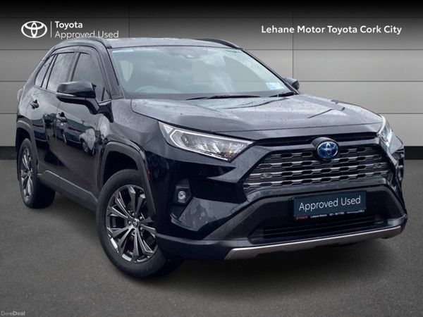 Toyota RAV4 SUV, Petrol Hybrid, 2023, Black