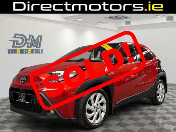 Toyota Aygo Hatchback, Petrol, 2022, Red