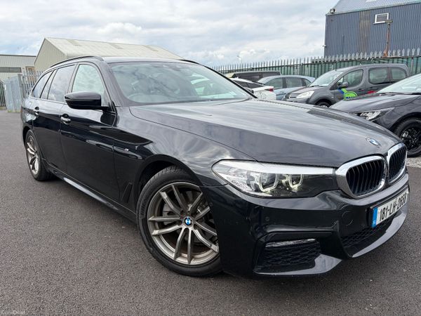 BMW 5-Series Estate, Diesel, 2018, Black