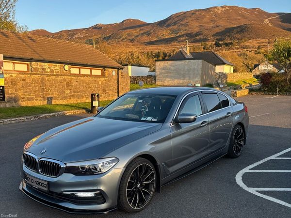 BMW 5-Series Saloon, Diesel, 2017, Grey