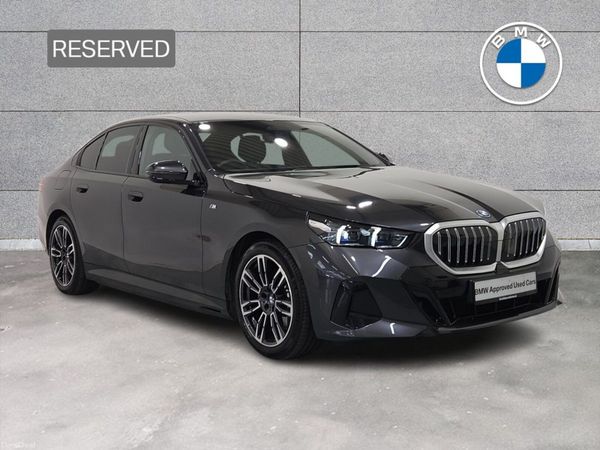 BMW 5-Series Saloon, Petrol Plug-in Hybrid, 2025, Grey