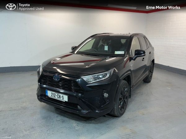 Toyota RAV4 SUV, Petrol Hybrid, 2021, Black