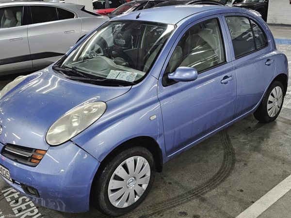 Nissan Micra Hatchback, Petrol, 2003, Blue