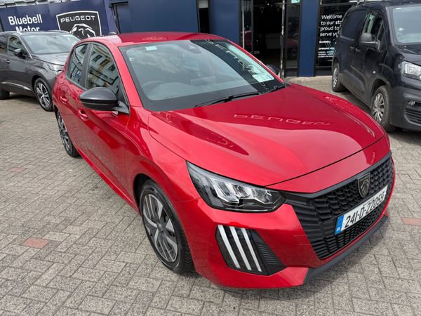Peugeot 208 Hatchback, Petrol, 2024, Red