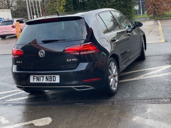 Volkswagen Golf Hatchback, Diesel, 2017, Black