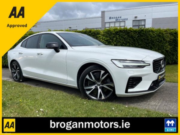 Volvo S60 Saloon, Petrol Plug-in Hybrid, 2021, White