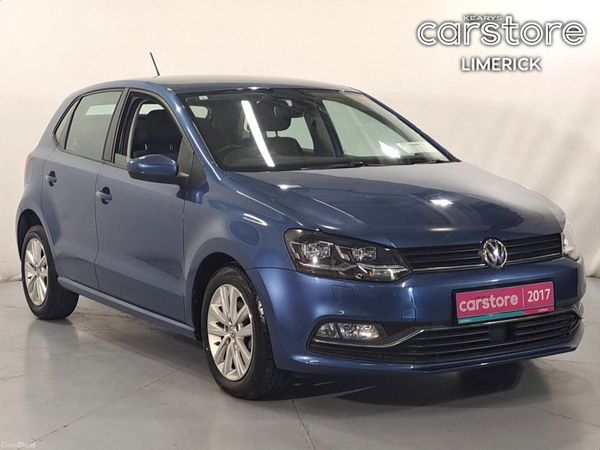 Volkswagen Polo Hatchback, Petrol, 2017, Blue