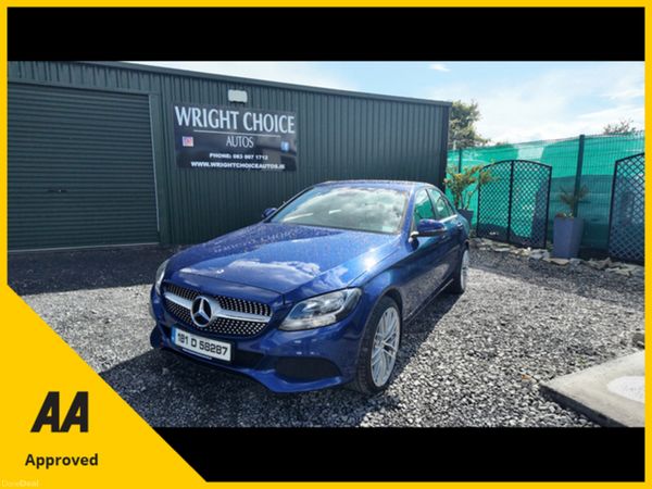 Mercedes-Benz C-Class Saloon, Diesel, 2018, Blue