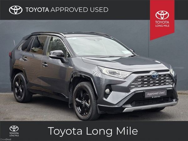 Toyota RAV4 SUV, Petrol Hybrid, 2021, Grey