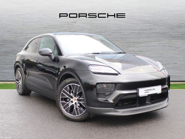 Porsche Macan SUV, Electric, 2026, Black