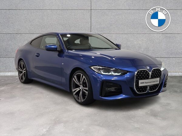 BMW 4-Series Coupe, Petrol, 2022, Blue