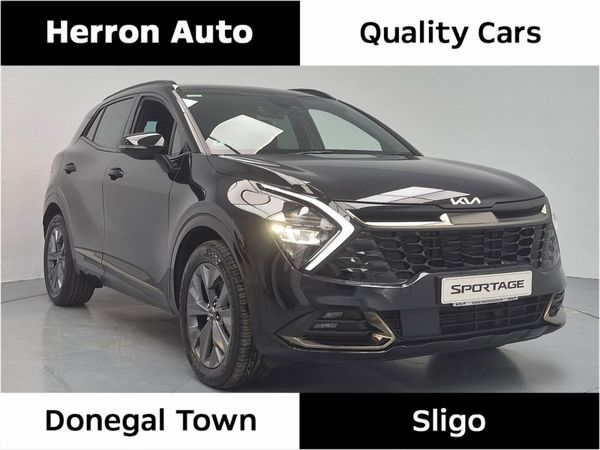 Kia Sportage SUV, Petrol Hybrid, 2024, Black