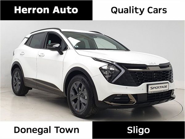 Kia Sportage SUV, Petrol Hybrid, 2024, White