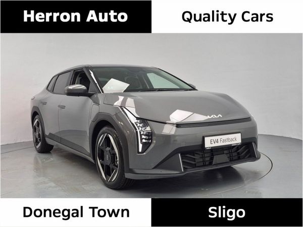 Kia EV4 Saloon, Electric, 2026, Grey
