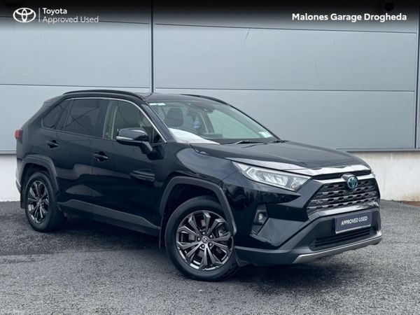 Toyota RAV4 SUV, Petrol Hybrid, 2022, Black