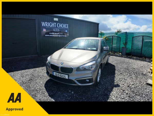 BMW 2-Series Hatchback, Petrol, 2015, Silver