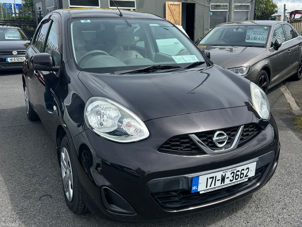 Nissan March Hatchback, Petrol, 2017, Purple