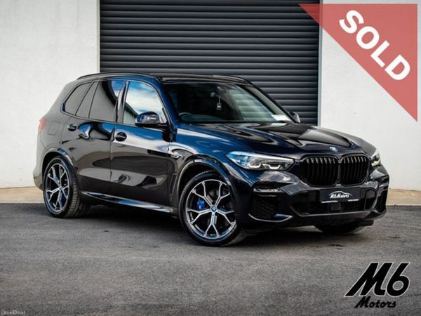 BMW X5 Estate, Petrol Hybrid, 2022, Black