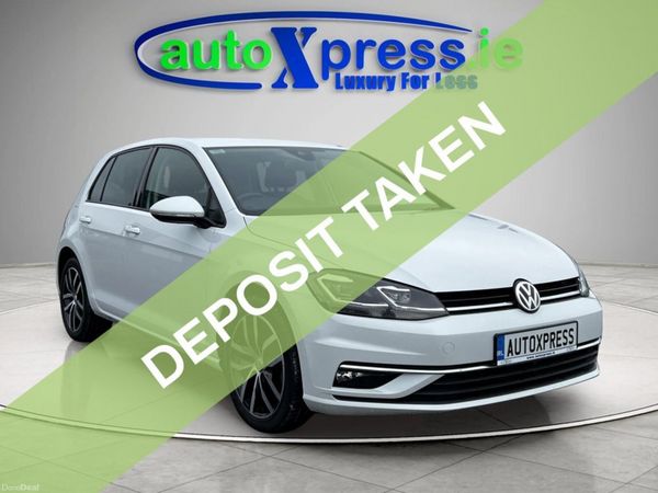 Volkswagen Golf Hatchback, Petrol, 2019, White