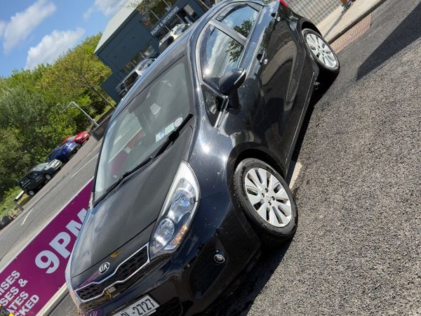 Kia Rio Hatchback, Petrol, 2014, Black