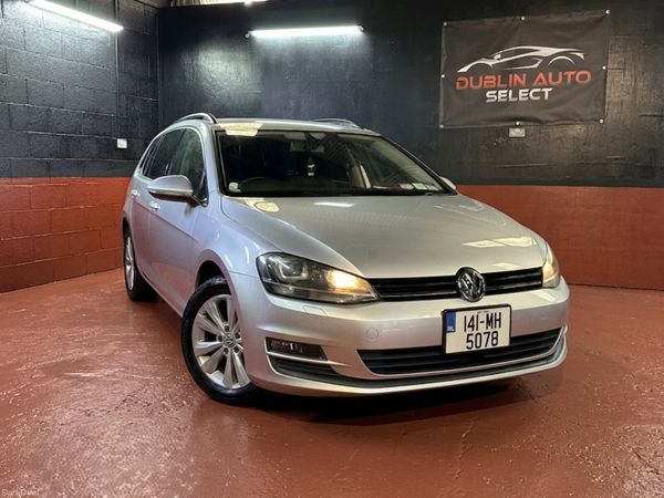 Volkswagen Golf Estate, Petrol, 2014, Silver