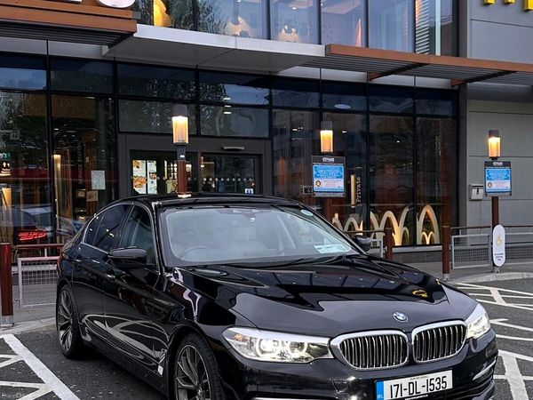 BMW 5-Series Saloon, Diesel, 2017, Black