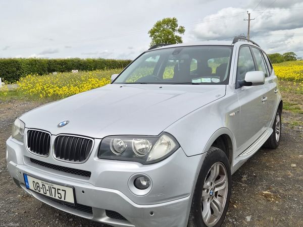 BMW X3 SUV, Diesel, 2008, Silver