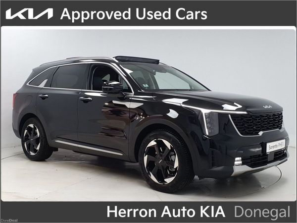 Kia Sorento SUV, Petrol Hybrid, 2026, Black