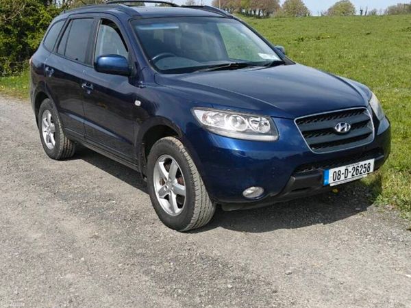 Hyundai Santa Fe SUV, Diesel, 2008, Blue