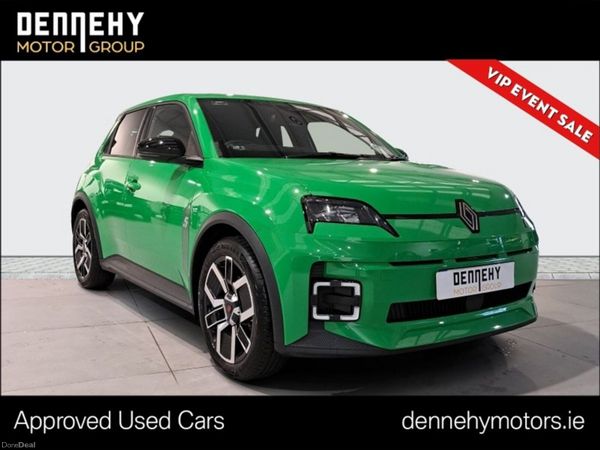 Renault 5 E-Tech Hatchback, Electric, 2026, Green