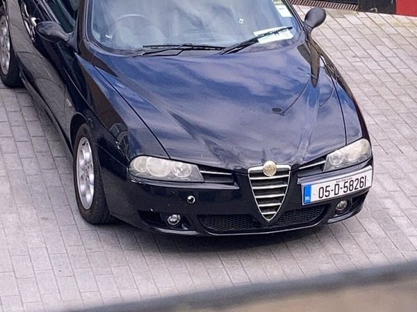 Alfa Romeo 156 Saloon, Petrol, 2005, Black