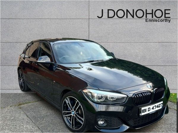 BMW 1-Series Hatchback, Diesel, 2018, Black